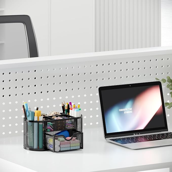 EasyPAG Mesh Pen Holder Desk Organizer - Image 6