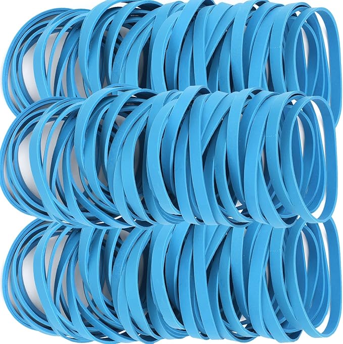 AMUU Rubber Bands Size # 64 Blue 0.5bl Rubber Band 110pcs #64 rubber band - Image 4