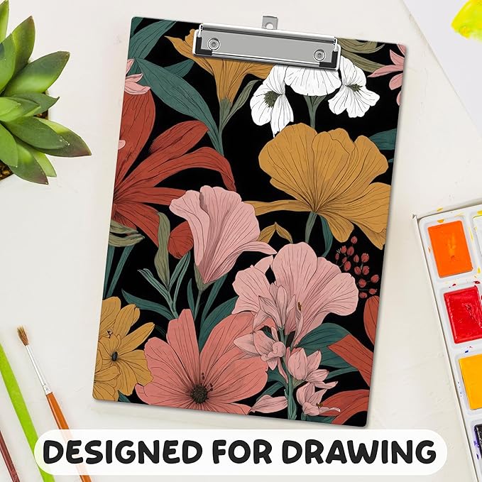 APIILVPQ Boho Clipboard，Floral Clipboards - Image 6