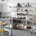 Regal Altair 18" Deep x 54" Wide x 74" Height Wire Shelving Kit | 6-Tier | NSF - Image 2