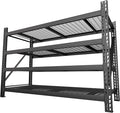 Yardenaler 8000LBS 78 "W x 24 "D x 72 "H Garage Shelving, 4-Tier Industrial by Yardenaler