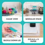 IRIS USA 12 Qt. Plastic Storage Bins Containers - Image 5
