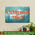 Custom Sign, Custom Street Sign, 11 Font Colors, 13 Font Styles, 4 Hole Options - Image 4