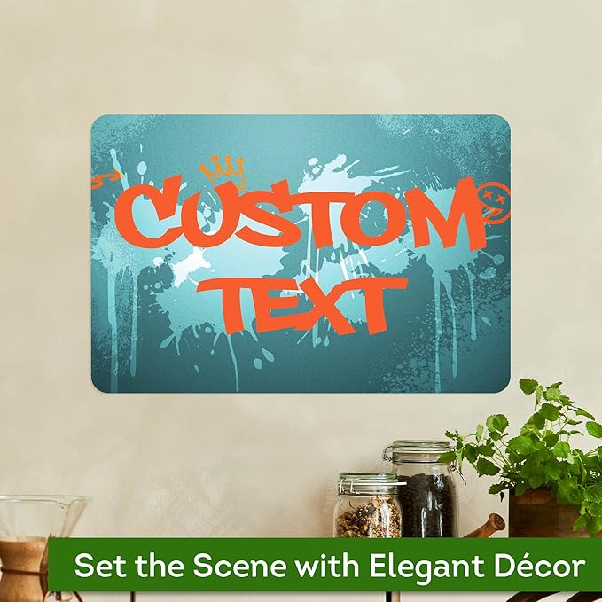 Custom Sign, Custom Street Sign, 11 Font Colors, 13 Font Styles, 4 Hole Options - Image 4