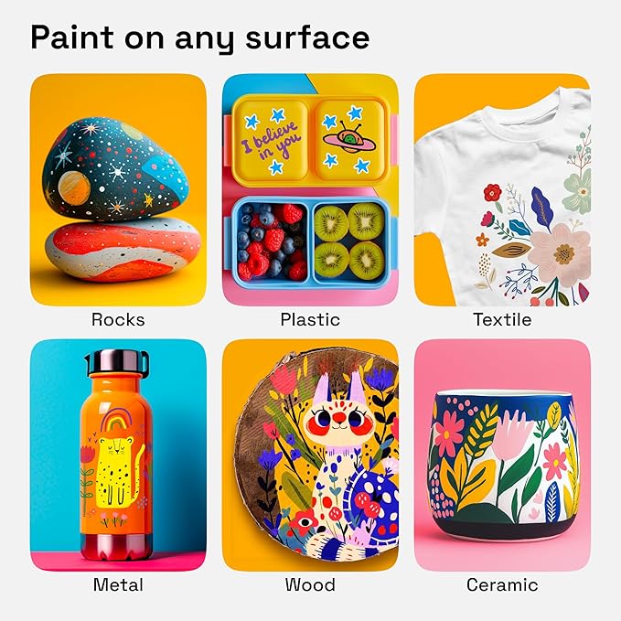 ARTISTRO 120 Acrylic Paint Markers - Image 4