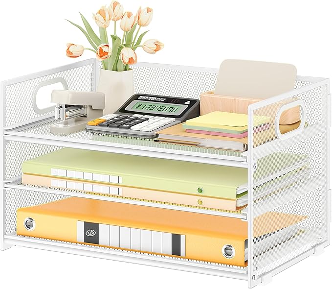Subekyu 3 Tier Letter Tray Paper Organizer by SUBEKYU