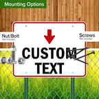 Custom Arrow, Custom Directional Sign, Down Arrow, 36x48 Inches, Rust Free - Image 5