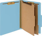 Blue Summit Supplies 30 Letter Size Light Blue Classification Folders, 2 - Image 5