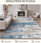 GENIMO No Crease Non Slip 6x9 Area Rugs - Image 3