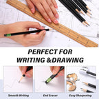 TecUnite 120 Pcs #2 HB Pencils - Image 4