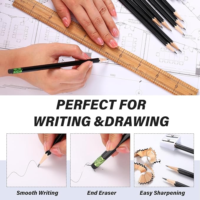 TecUnite 120 Pcs #2 HB Pencils - Image 4