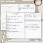 Clever Fox Self-Care Journal – Daily Reflection Notebook – Mental Health & - Image 3