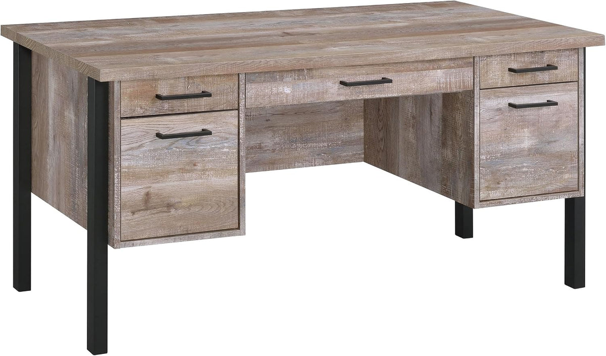 Coaster Home Furnishings - Samson - Engineered Wood - 60-Inch Computer Desk W...