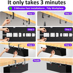 Cotohim Under Desk Cable Management Tray - Image 4