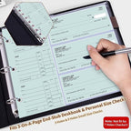 Antner 3 Ring Personal Check Binder - Image 6