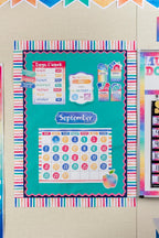 Teacher Created Resources Watercolor Calendar Bulletin Board (TCR8971)