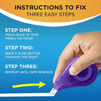 BIC Wite-Out Brand EZ Correct Correction Tape, 19.8 Feet, 4-Count Pack of White - Image 3