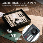 Wordsworth & Black Calligraphy Pen Gift Set, Includes Bottle, 6 Cartridges - Image 6