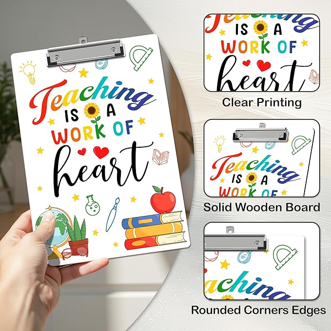 APIILVPQ Teacher Clipboard, Cute Clipboards - Image 4