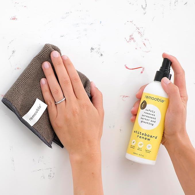 Remooble Dry Erase Whiteboard Cleaner Spray - Image 3