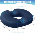 BlissTrends Donut Pillow Seat Cushion, Donut Chair Cushions - Image 2