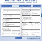 Clever Fox Dated Planner 2026-2027 – Weekly Life Planner Notebook - Image 6