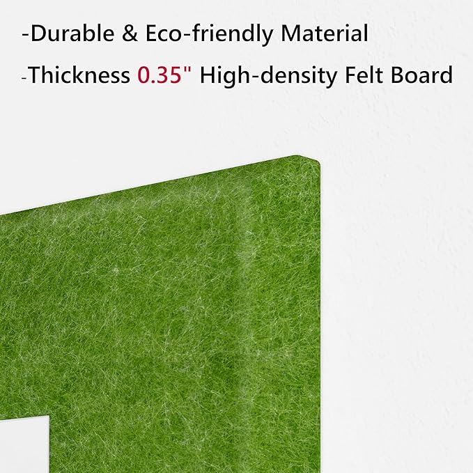 Neatsure Large Cork Board for Wall, 6 Panels Felt Tiles Tack Push Pin Board for - Image 4