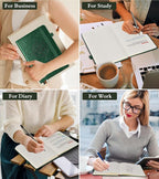PAIBAS Dotted Journal Notebook for Women Men, 160 Pages Dot Grid Journals for - Image 8