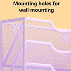 Kuntine.B Wall File Organizer Office Hanging Magazine Holder Wall File Organizer - Image 4
