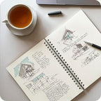 le vent 2-Pack A4 Dot Grid Spiral Notebooks - Image 7
