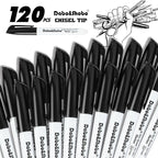 Dabo&Shobo Dry Erase Markers Bulk, Low Odor Dry Erase Markers, Chisel Tip - Image 2