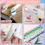 Potanro Sticky Book Tabs 360PCS Notebook Colorful Book Annotation Tabs Kit - Image 4