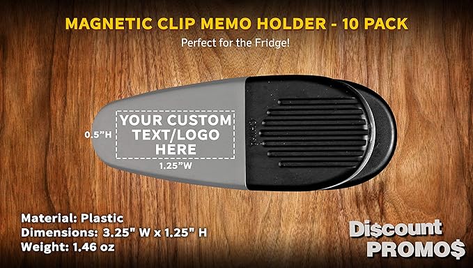 10 Magnetic Memo Holders Set - Image 4
