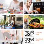 Weewooday 24 Pcs Digital Kitchen Timer Magnetic Timer Bulk On/Off Switch Minute - Image 6