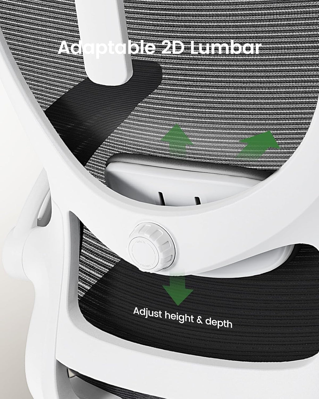 marsail ergonomic office chair: office desk chair with, side view