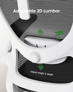 marsail ergonomic office chair: office desk chair with, side view