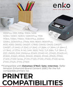 enKo 2 Stacks/4000 Labels 4" x 6" Fanfold Direct Thermal Label Compatible - Image 3