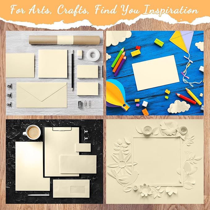 Fainne 200 Sheets 8.5 x 11 Inches Card stock Thick Paper Heavyweight Card Stock - Image 4
