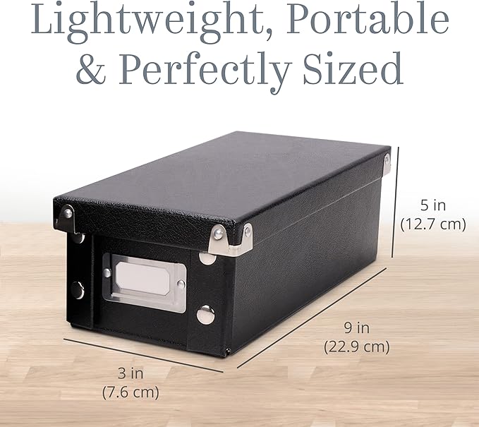 Snap-N-Store Index Card Holder Storage Box - Image 6