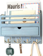 Rebee Vision Rustic Mail Organizer Wall Mounted by REBEEVISION