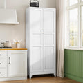 letaya 75" h metal storage cabinet with 2, main product view