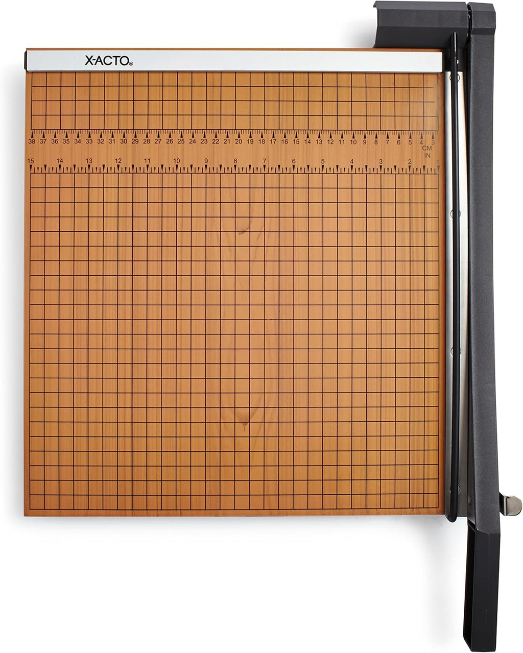 X-ACTO 15" x 15" Heavy Duty Paper Trimmer, Commercial Grade, Guillotine Paper Cutter - Cuts Paper, Film, Photographs with Precision