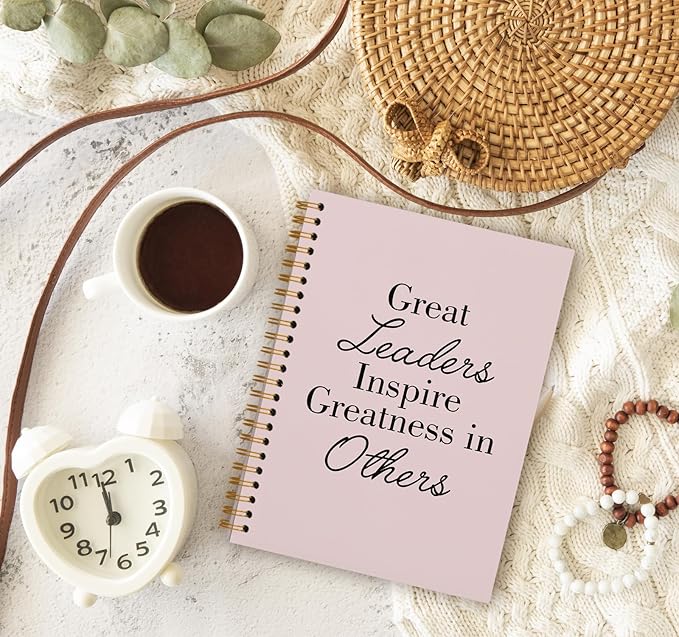 OXW Blush Notebooks for Work, Employee Appreciation Gifts, Leadership Gifts - Image 3