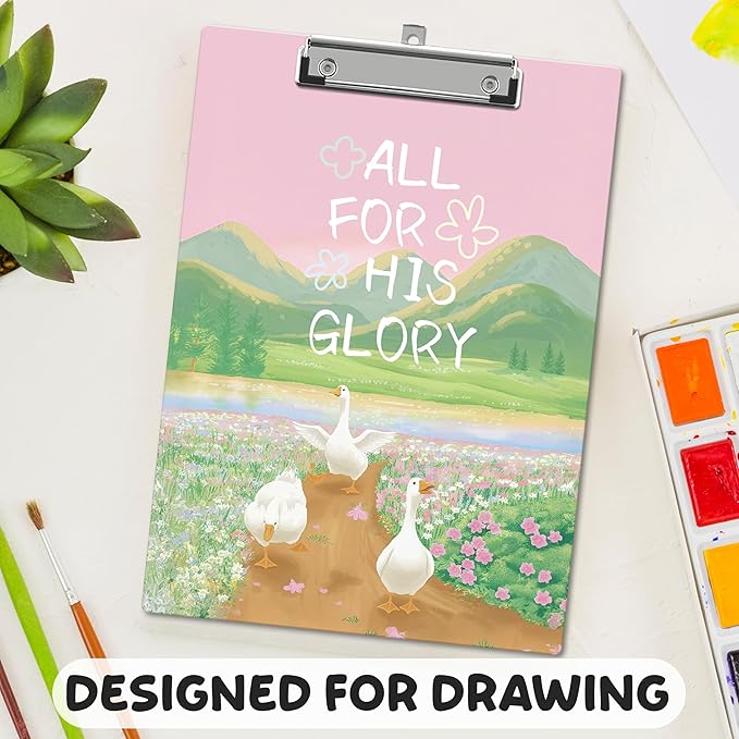 APIILVPQ Silly Goose Clipboard，Bible Verse Clipboards - Image 6
