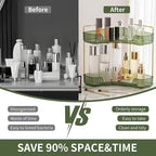 YCIA&DONE Corner Bathroom Counter Organizer, Makeup Organizer - Image 2