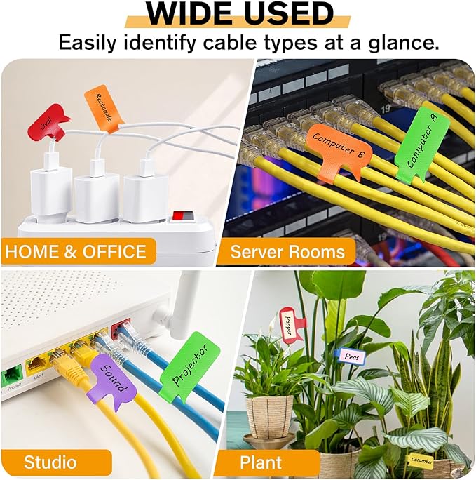 SummerBrite 36-Pack Large Cable Labels - Image 6