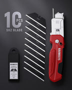 KAIWEETS Utility Knife Scraper, 2-in-1 Folding Box Cutter - Image 5