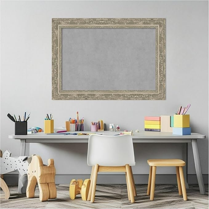 Amanti Art Silver Framed Magnetic Board 20x28 Medium Vision Board - Image 5