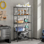 SINGAYE 5 Shelf Adjustable Heavy Duty Storage Shelving Unit 350 lbs per Shelf - Image 8