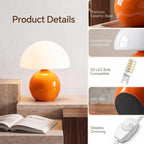 dawnwake mushroom lamp table lamp for bedroom-small desk, package contents